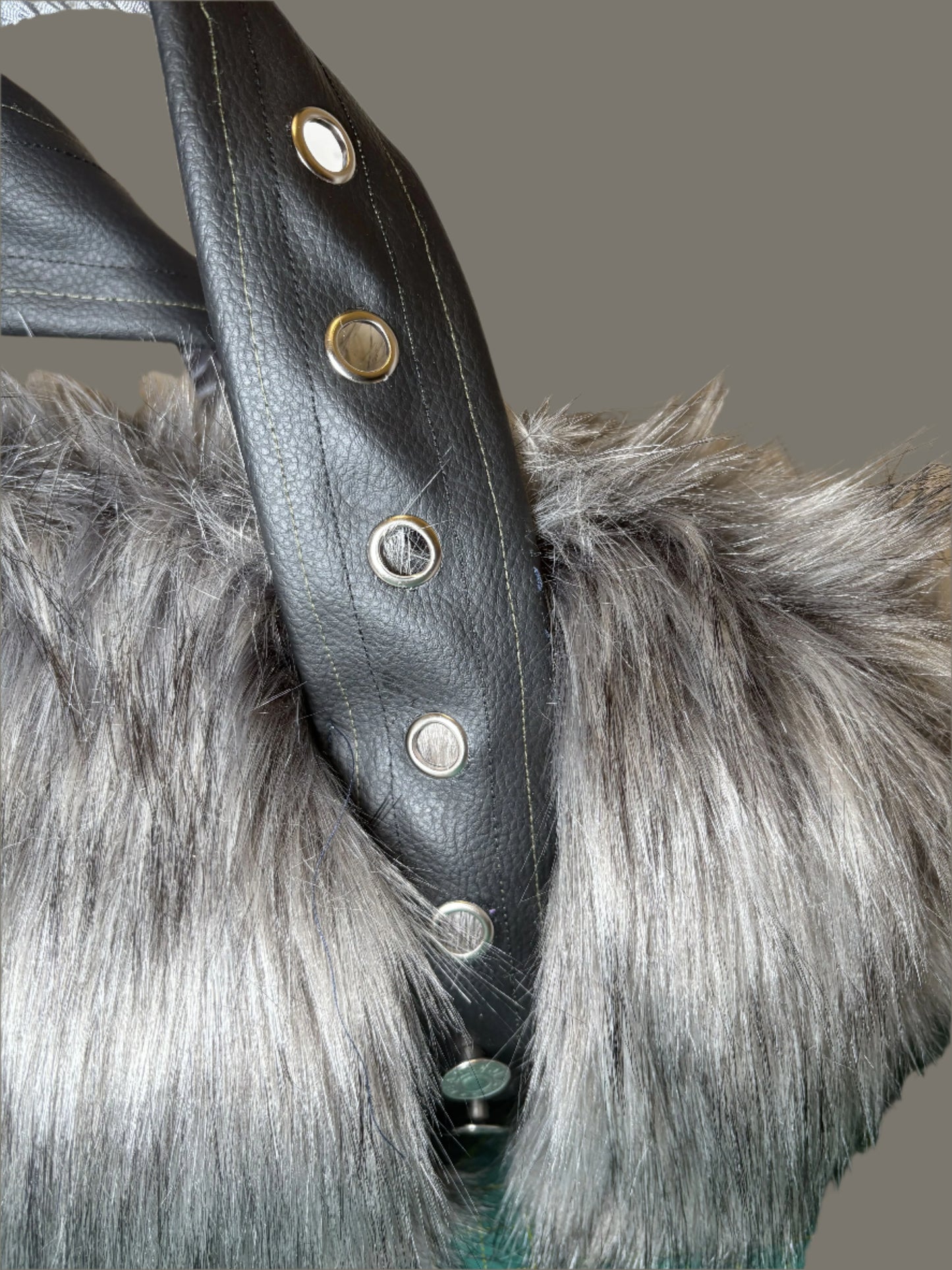 Fur / Satin Lined Handbag